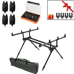 Набір Род под+Подарунок (Rod pod+Сигналізатори 4шт.+Свінгера+задніки у подарунок!)