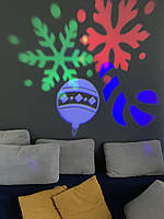 Лазерный новогодний проектор Star Shower с праздничной анимацией