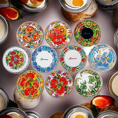 Кришка для консервації Панночка Петриківка СКО (50шт)