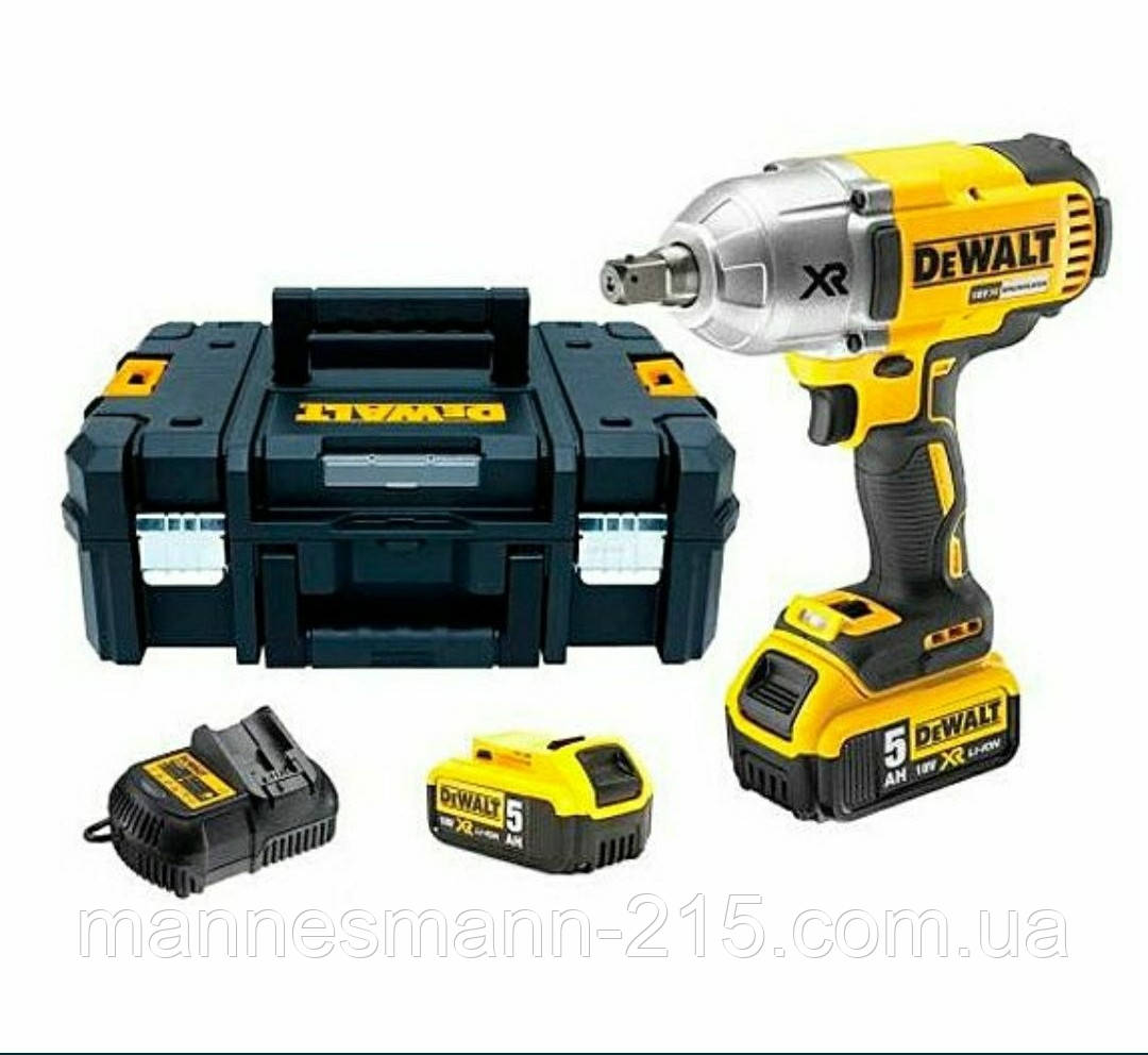 Акумуляторний ударний гайковерт DeWalt DCF899P2 1/2 18V Аккумуляторный