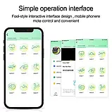 Силіконовий смарт анальний корок Smart Rose - Чорний - - 3.3x10.5 см — Анальні іграшки, фото 3