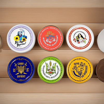 Кришка для консервації Панночка Патріотична СКО (50шт)