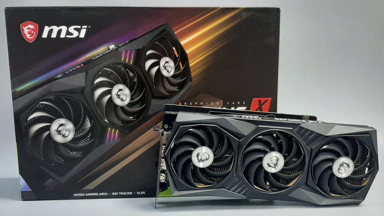 Відеокарта MSI RTX 3080 GAMING X TRIO  (10GB/GDDR6X/320bit) RTX 3080 GAMING X TRIO 10G БВ