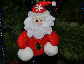 Новорічна прикраса Дід мороз "великі ніжки" 0316, фото 3