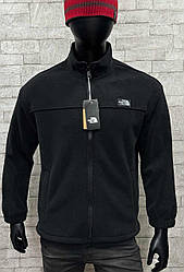 Чоловіча тепла флісова кофта The North Face (чорна, XL--175 см)
