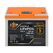 Акумулятор LogicPower LP LiFePO4 12 В 100 Аг 21989