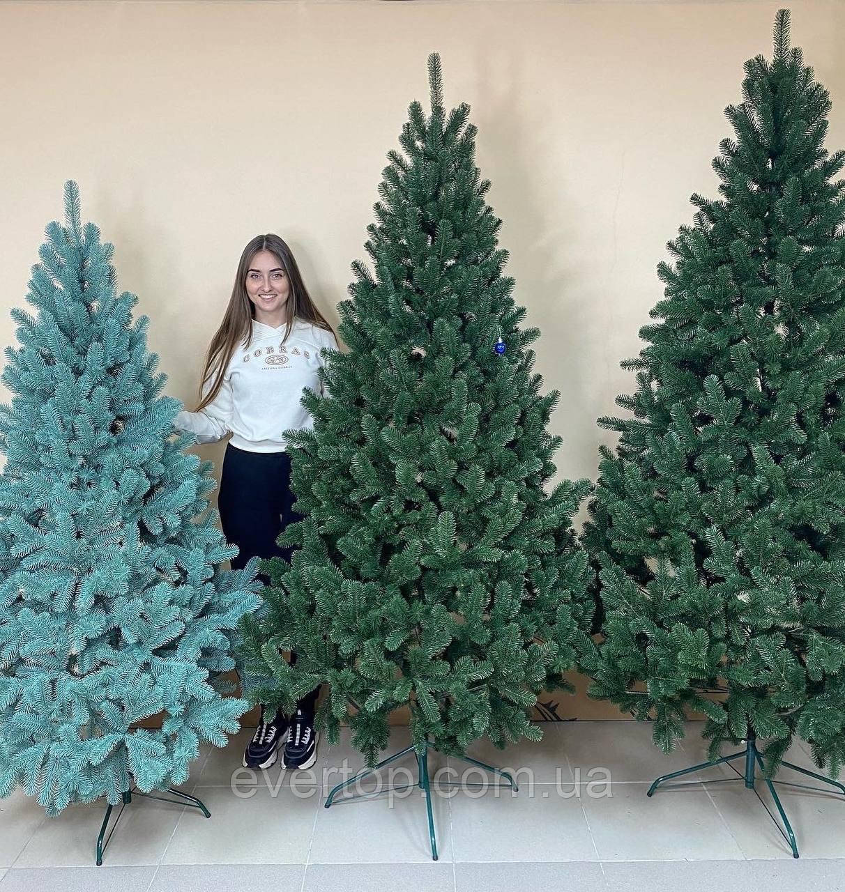 Искусственная елка 1.8 м, литая, голубая Ковалевская - фото 5 - id-p2017426899