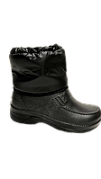 Мужские черные зимние ботинки ЭВа пена верх болонь размер 44 45