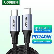 Кабель TypeC - TypeC 240W Ugreen US535 2 метра, фото 3