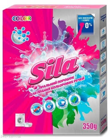 Порошок для прання Sila Color 350 г