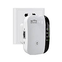 Підсилювач WiFi сигналу 802.11N 300 Мбіт/с. Wifi репітер з Lan. Бездротова точка доступу