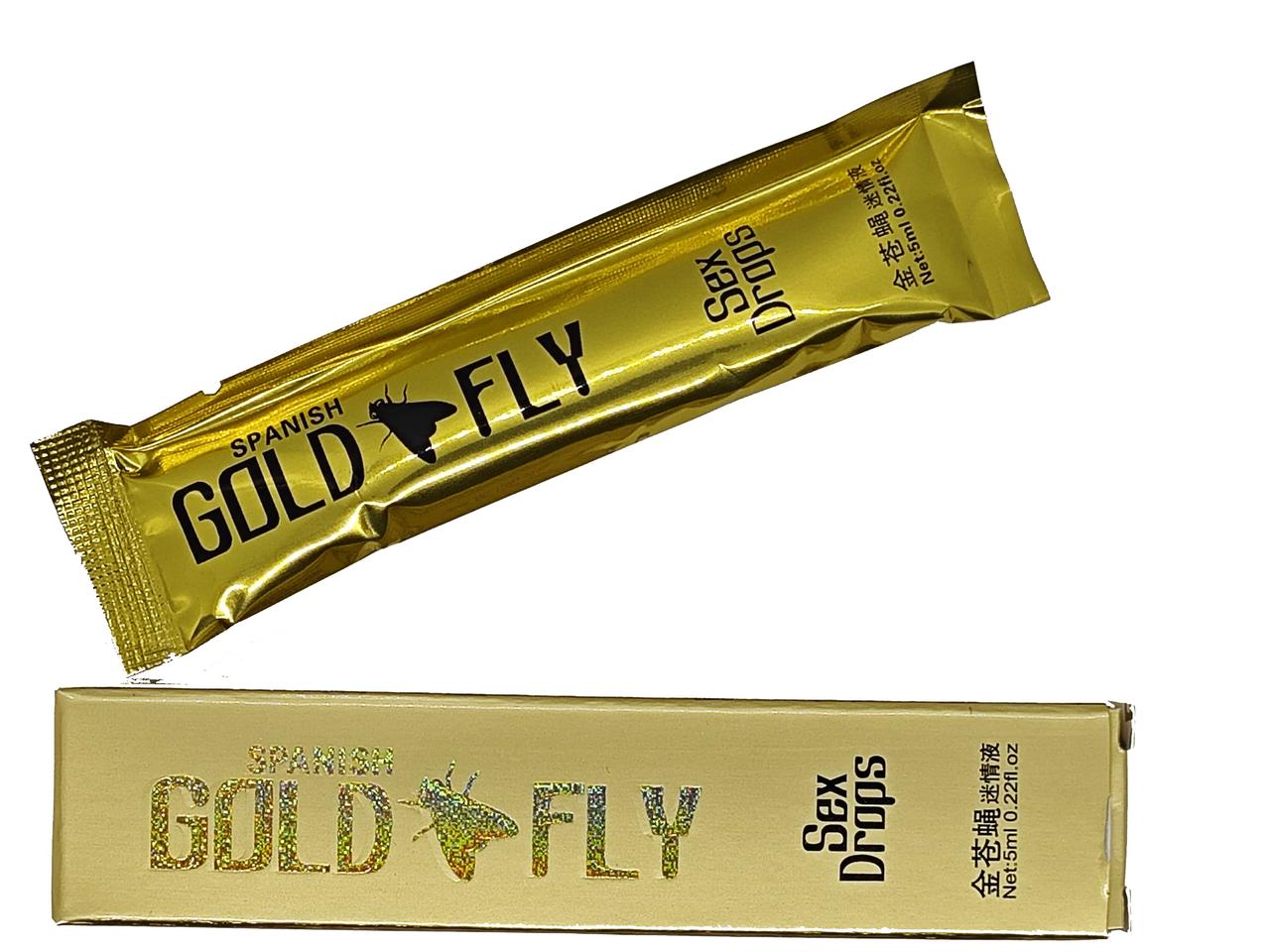 Жіночий збудник Золота Шпанська мушка Spanish Gold Fly 1-ст Пробник, фото 1