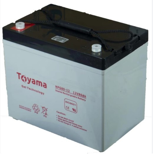 Батарея Toyama NPG 80-12 Батареї акумуляторні гелеві С20