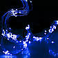 Новорічна гірлянда "Конський хвіст" довжина 2 м (світла синій) гарне святкове освітлення ялинки RV102-2В house, фото 7