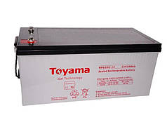 Батарея Toyama NPG 200-12 Батареї акумуляторні гелеві С20