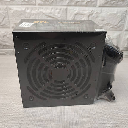 Блок живлення 500 Вт, GTL, Black, 120 мм, 2xMolex / 2xSATA / 1x6-pin / 1x4+4-pin / 1x20+4-pin, фото 1