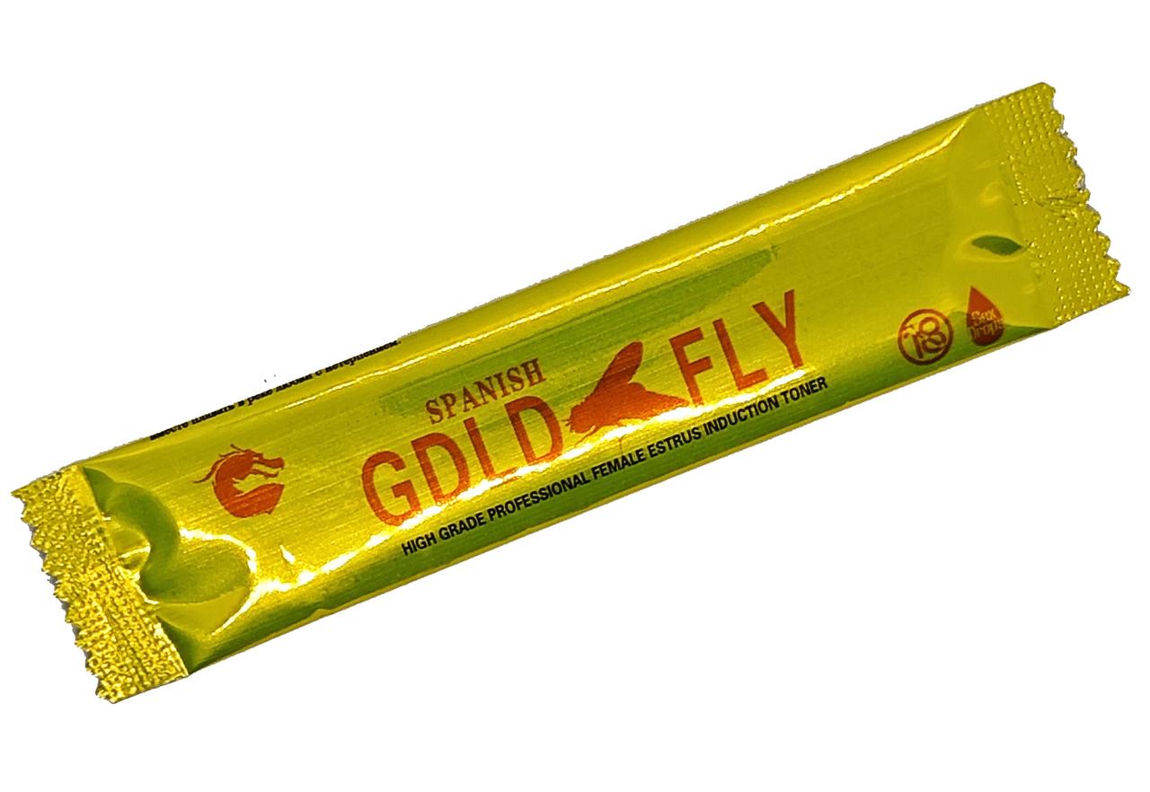 Жіночий збудник у краплях Шпанська мушка Spanish Gold Fly NEW 1 шт Пробник