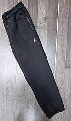 Чоловічі теплі зимові спортивні штани Jordan (Джордан), Чоловічі спортивні чорні штани, Зима. Чоловічий одяг