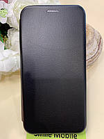 Чехол книжка для Samsung A10\M10 С подставкой, на магните. Черный. Накладка в подарок Черный