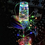 Новорічна гірлянда "Роса" нитка 10 м (світло різнобарвне) гарне святкове освітлення інтер'єру RV106-М houseтоп, фото 2