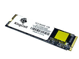 Накопичувач SSD M.2 2280 NVME (PCIe 3.0 x4) 1TB KingCell Lite KC-T1000nM28 R2100MBs W1600MBs