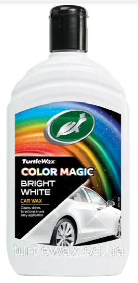 Поліроль білий Color Magic Turtle Wax, 500 мл.
