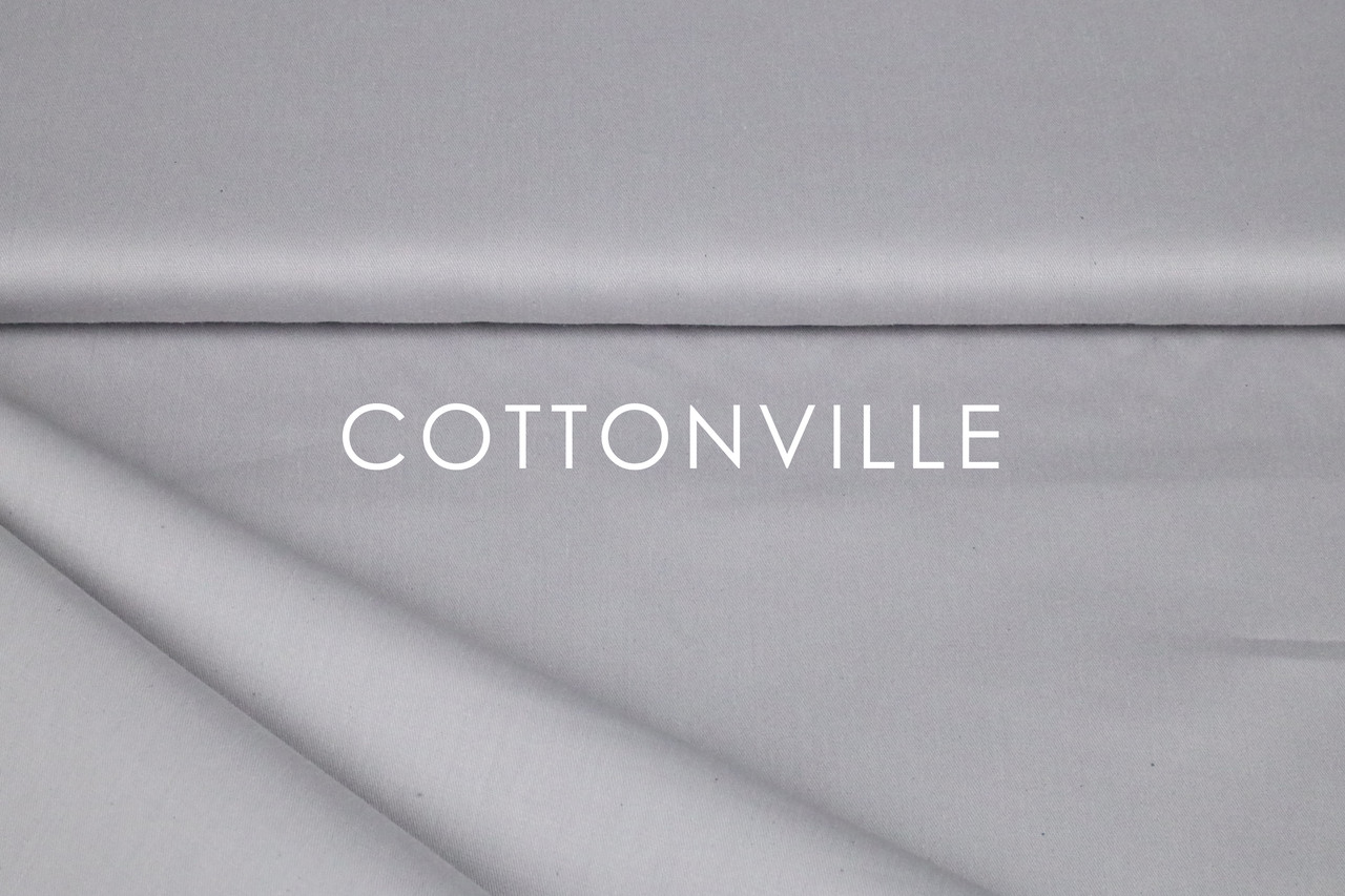 Відріз сатин-твілу Сірий 70х160 см