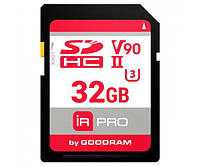 Memory card SD 32Gb GoodRAM IRDM PRO SDXC V90 UHS-II U3 Retail