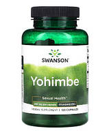 Йохимбе Swanson Yohimbe Standardized 500 mg 120 Capsules