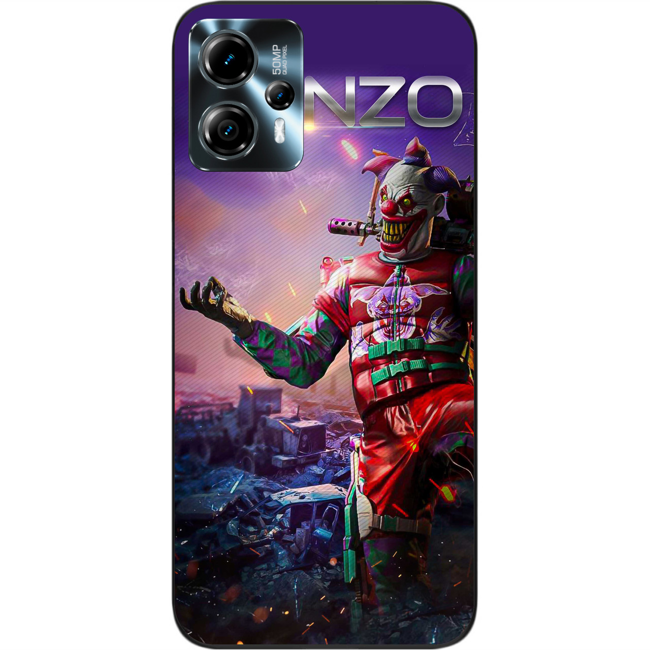 Чохол силіконовий Epik для Motorola Moto G13 з картинкою Call of Duty Gunzo Гунзо, фото 1