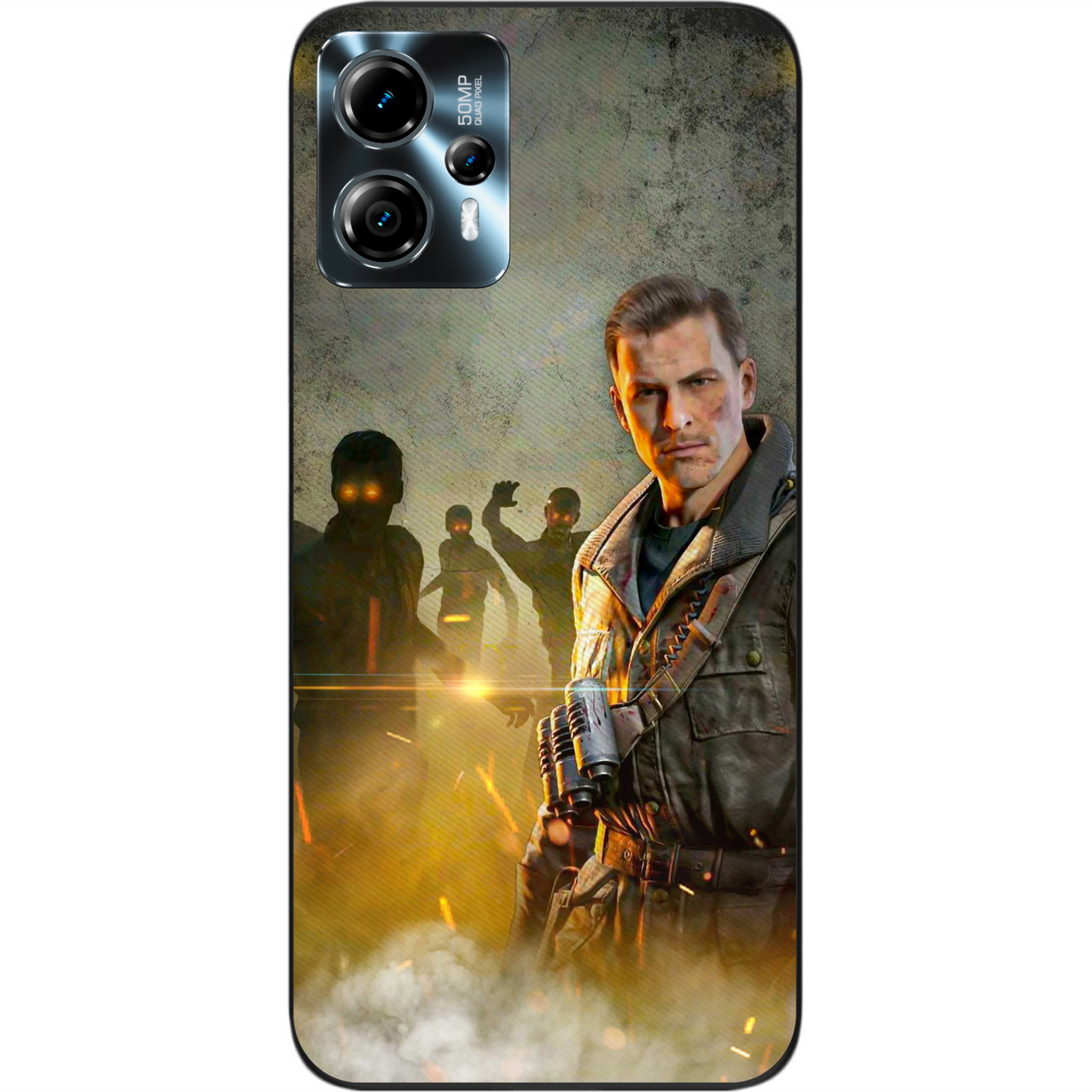 Чохол силіконовий Epik для Motorola Moto G13 з картинкою Call of Duty Tank Dempsey Танк, фото 1
