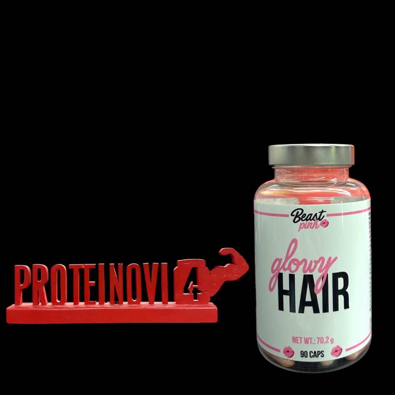 Комплекс вітамінів для жінок Beast Pink Glovy Hair 90caps вітаміни для волосся