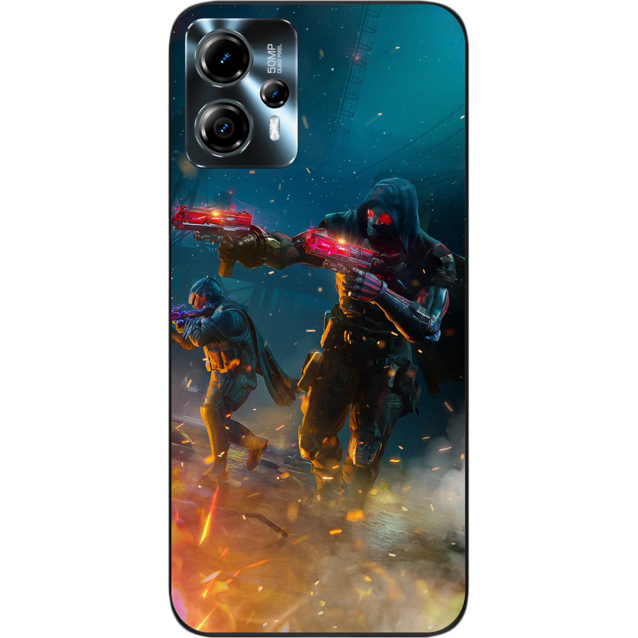 Чохол силіконовий Epik для Motorola Moto G13 з картинкою Call of Duty Nikto, фото 1
