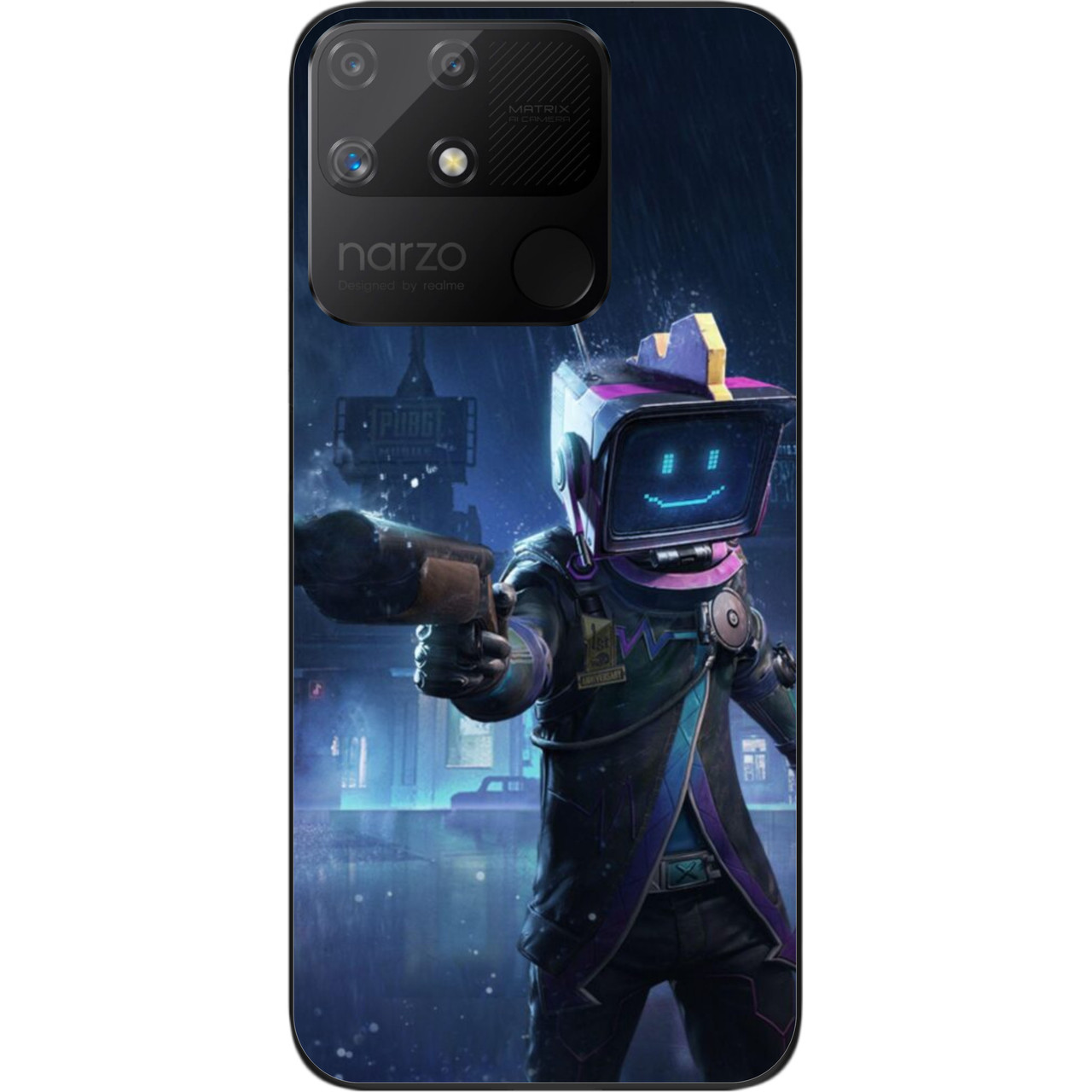 Силіконовий чохол Epik для Realme Narzo 50A з картинкою PUBG Mobile