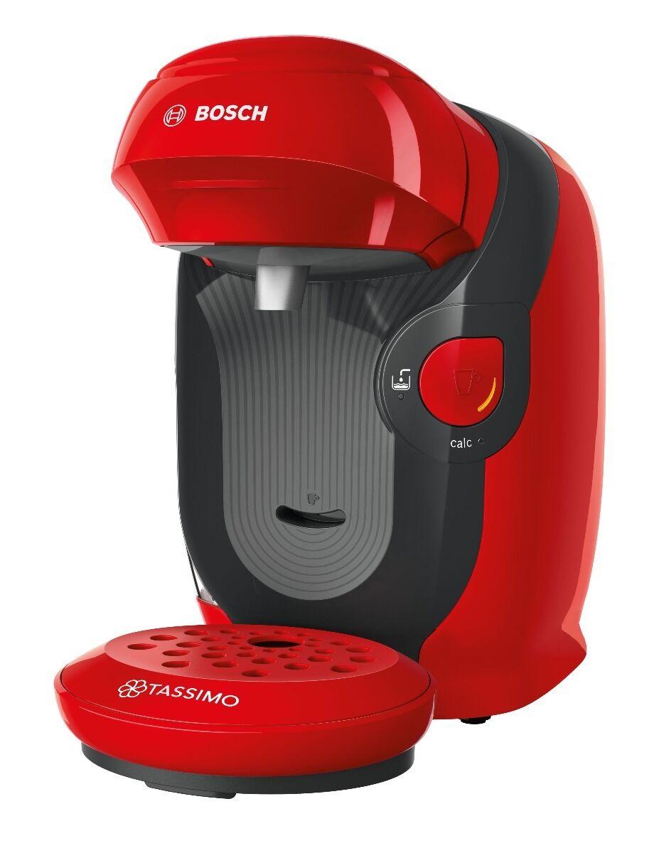 Капсульна еспресо-машина Bosch Tassimo Style TAS1103, 1400 Вт, 0,7 л, 3,3 бар, червоний