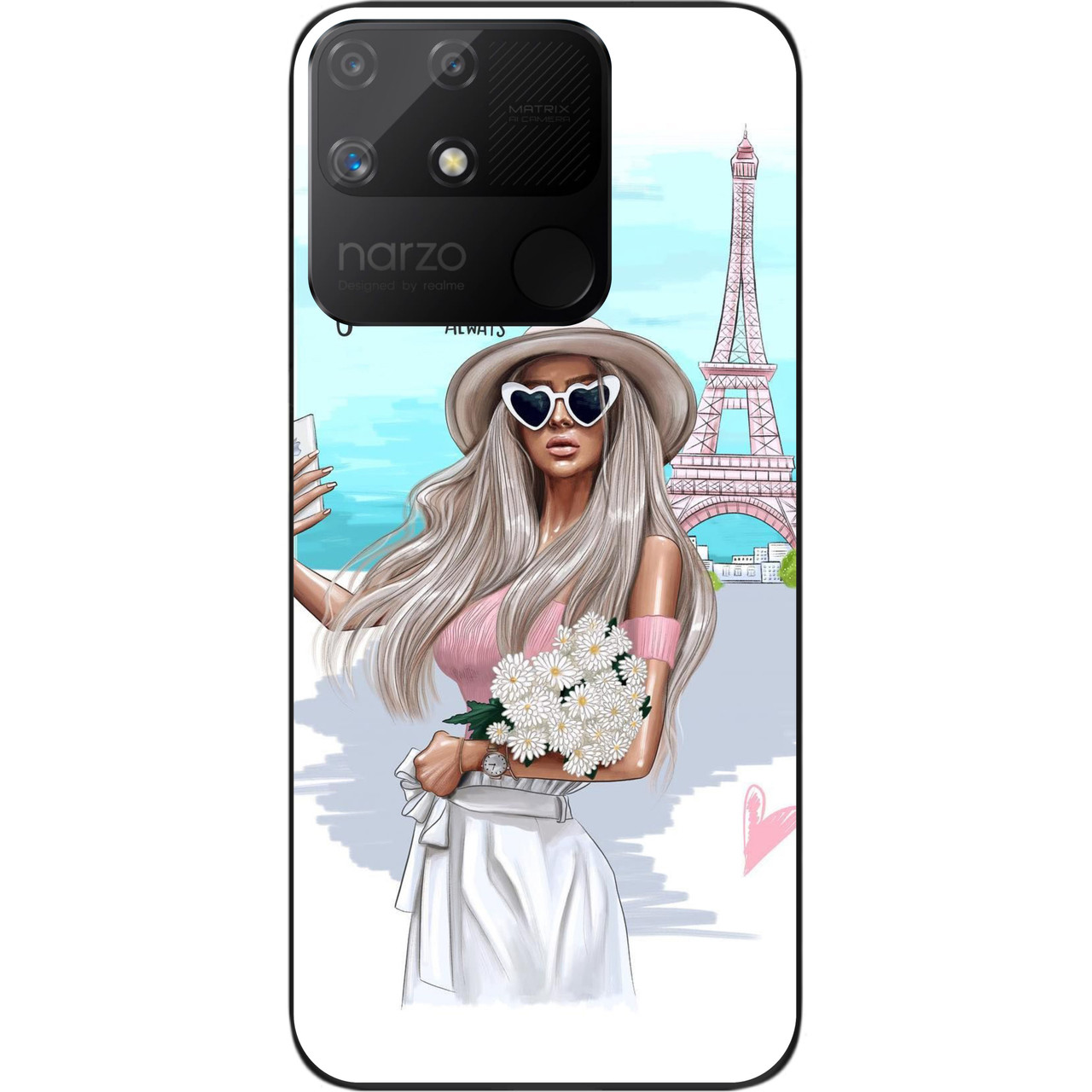 Оригінальний чохол Epik для Realme Narzo 50A з картинкою Селфі