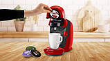 Капсульна еспресо-машина Bosch Tassimo Style TAS1103, 1400 Вт, 0,7 л, 3,3 бар, червоний, фото 4