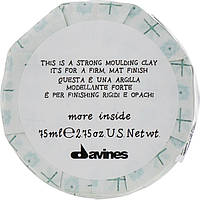 Моделирующая глина для стойкого матового финиша - Davines More Inside Strong Moulding Clay (98748-2)