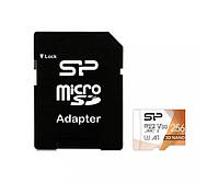 Карта пам&#39;яті Silicon Power 256GB microSDXC UHS-I U3 V30 A1 Class 10 Superior Pro Colorful + SD-adapter