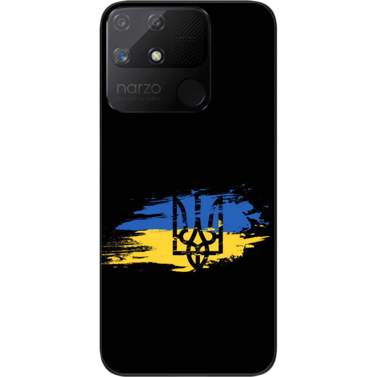 Силіконовий чохол Epik для Realme Narzo 50A з картинкою Герб
