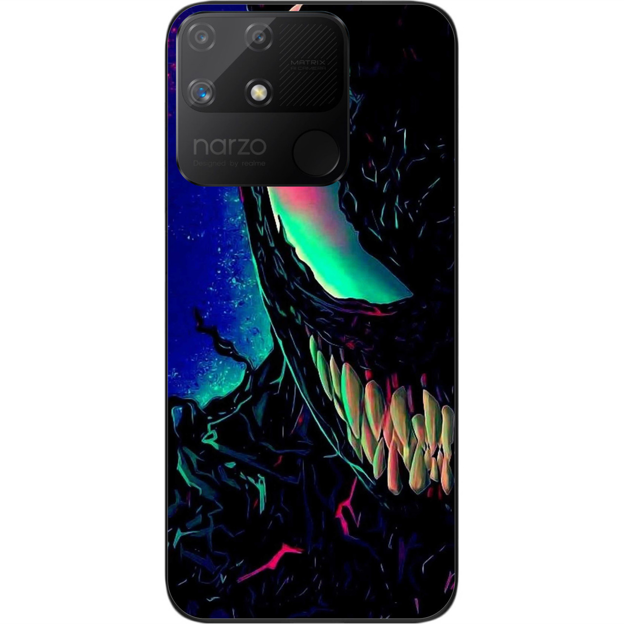 Силіконовий чохол Epik для Realme Narzo 50A з картинкою Яскравий Веном