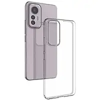 Чехол для Xiaomi 12 Lite 5G Silicone case прозрачный KST тех.уп.