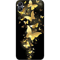 Силіконовий чохол Epik для Samsung Galaxy A05 з картинкою Золоті метелики