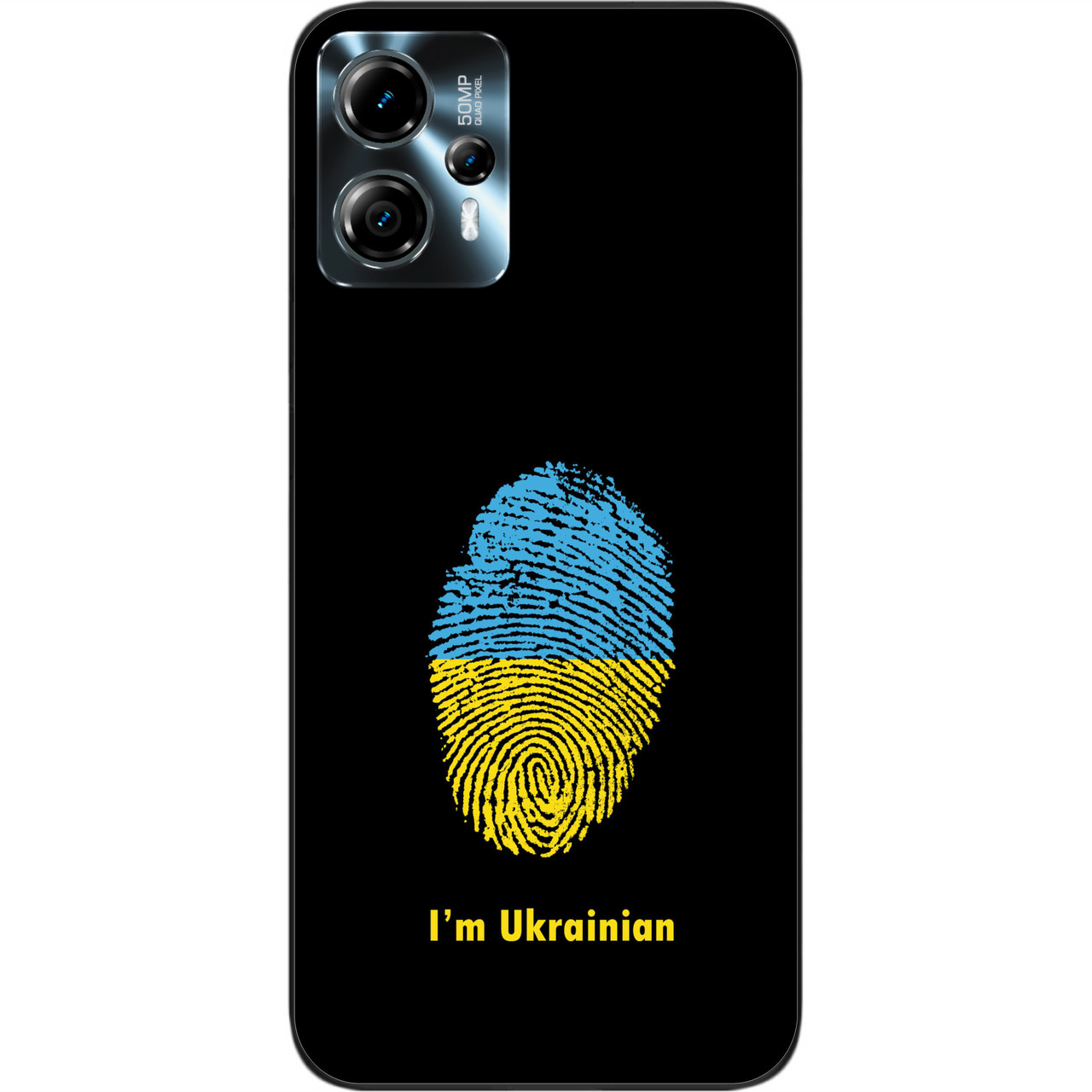 Силіконовий чохол Epik для Motorola Moto G23 з картинкою Відбиток, фото 1