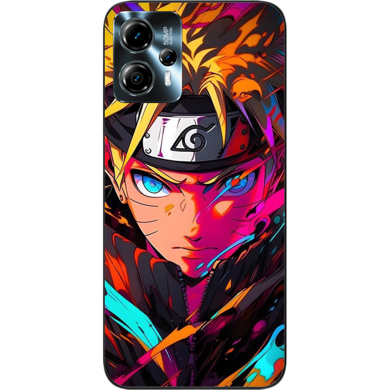 Силіконовий чохол Epik для Motorola Moto G13 з картинкою Яскравий Наруто, фото 1