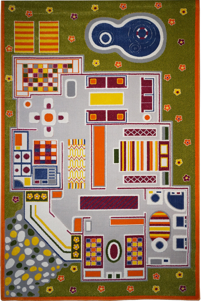 Килим дитячий Вітебські килими Мікс 50920 20 2х3 м Дитячий килим на підлогу М'який килим дитячий з малюнком, фото 1