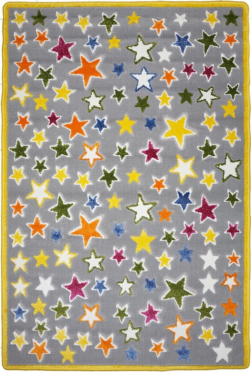 Дитячий сірий килим Кіндер Мікс 51980 20, 1.2х1.7 м
