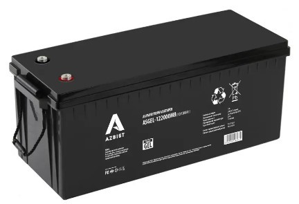 Акумулятор Azbist ASGEL-121000M8 Батареї акумуляторні гелеві Gel 100ah