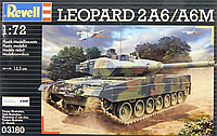 Сборный комплект модели танка Leopard 2A6/A6M P Revell 03180 1/72