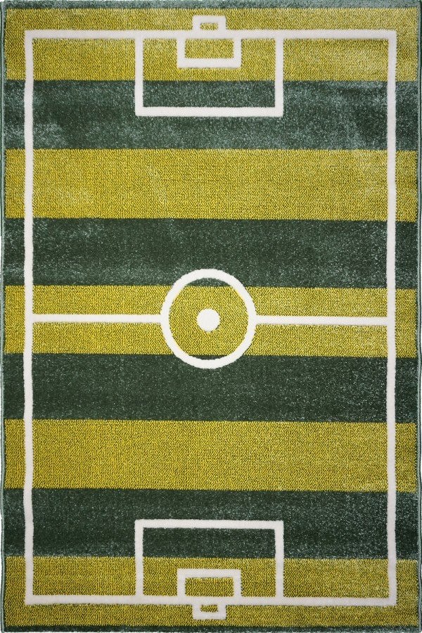 Килим дитячий Acvila Grup Freeze L 8667 1 17511 1.2х1.7 м Дитячий килим з малюнком футбольного поля, фото 1